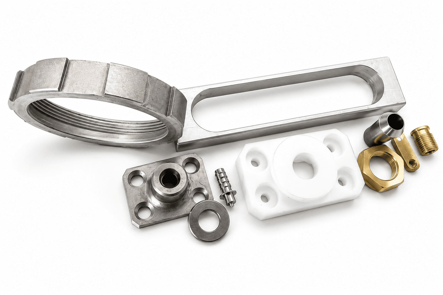 Precision machined industrial components