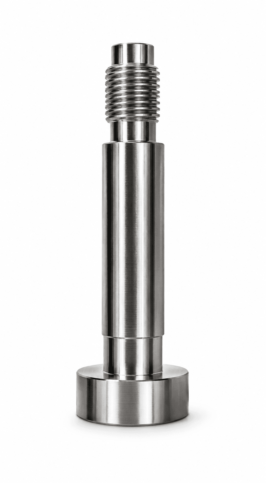 Precision machined threaded component