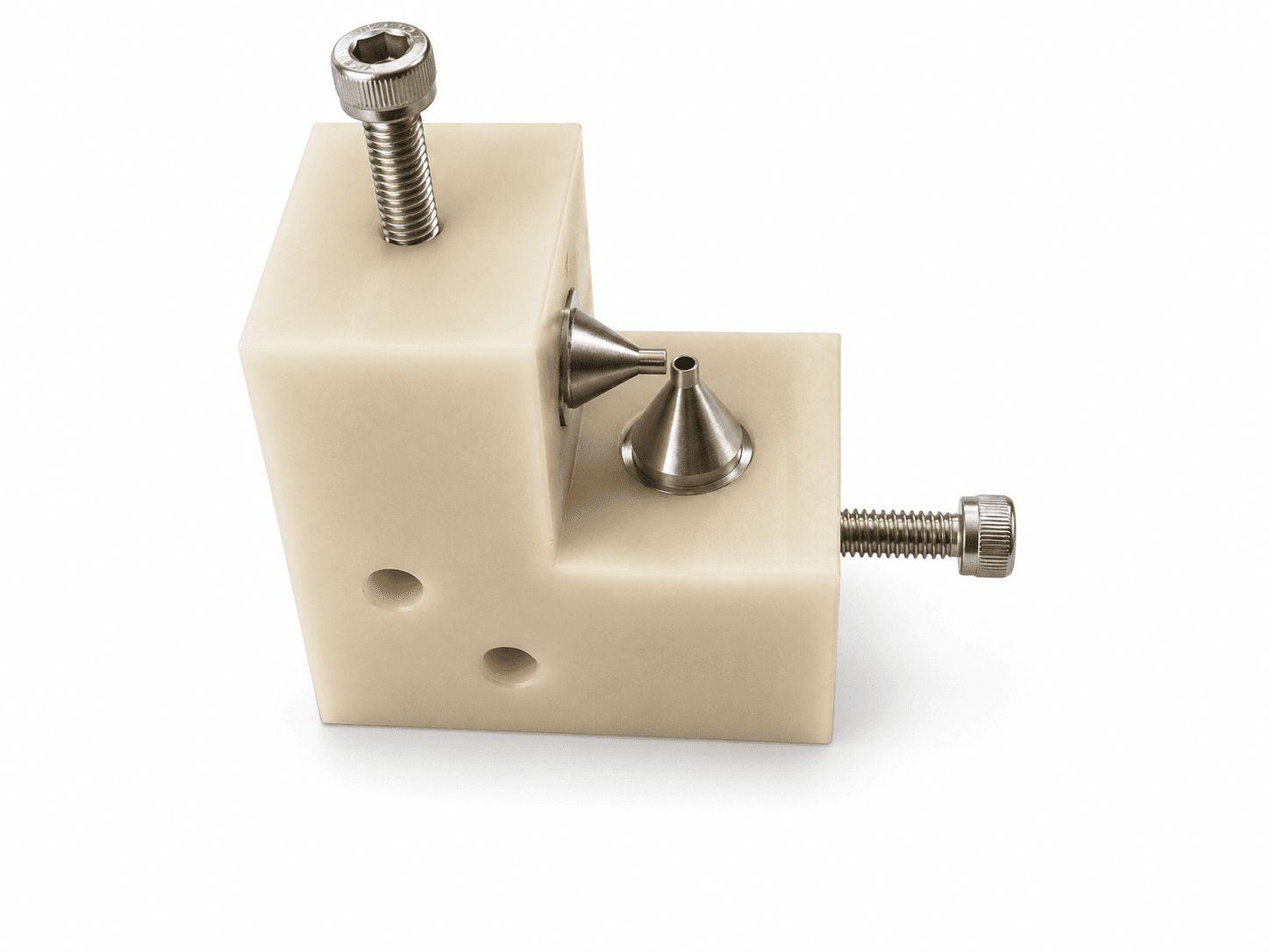 Precision machined fixture component